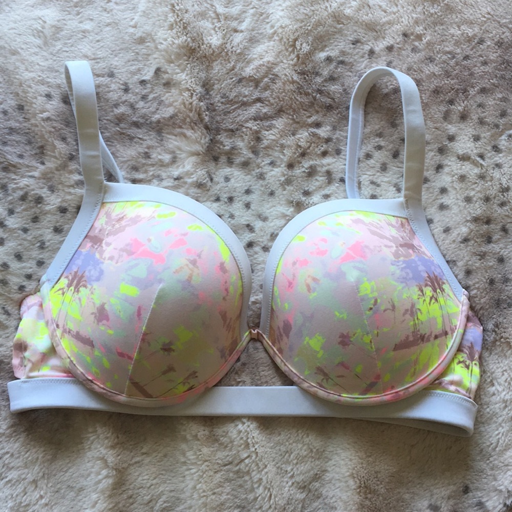 Victoria secret 34DD Neon bikini top